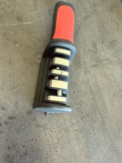 Customer photo of 4 Stage Knife Sharpener, Extra Finishing Pass (3-Stage Version Also Available)