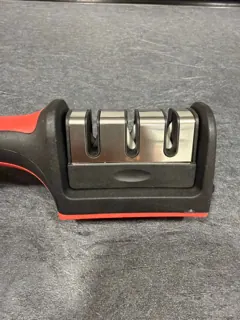 Customer photo of 4 Stage Knife Sharpener, Extra Finishing Pass (3-Stage Version Also Available)