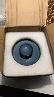 Customer photo of Water-Seal Butter Crock with Lid, Reactive Glaze Ceramic Keeper