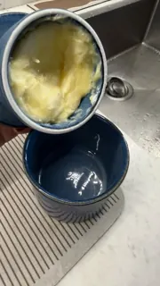 Customer photo of Water-Seal Butter Crock with Lid, Reactive Glaze Ceramic Keeper