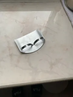 Customer photo of Stainless Steel Finger Hand Protector, Knife Guard