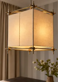 Customer photo of Living Room Floor Lamp with Fabric Shade, E12 Base, Table Lamp and Pendant Options